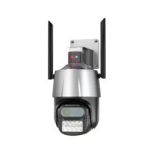 8x ハイブリッド ズームレンズのフル カラーの夜間視界 WiFi PTZ のカメラ