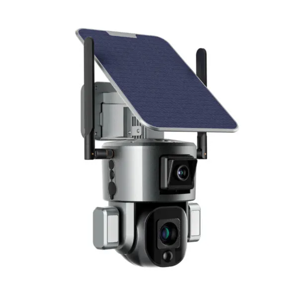 ⁦4K Dual Lens Motion Detection 4G Solar PTZ Camera⁩ - الصورة ⁦3⁩