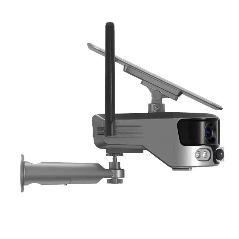 4K Dual Lens 180° Super Wide-Angle 4G Solar Wireless Camera – Image 3