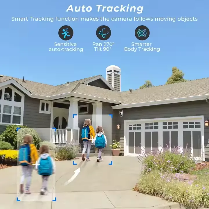 Humanoid Recognition AI Dual-Lens WiFi Camera - Imagen 5