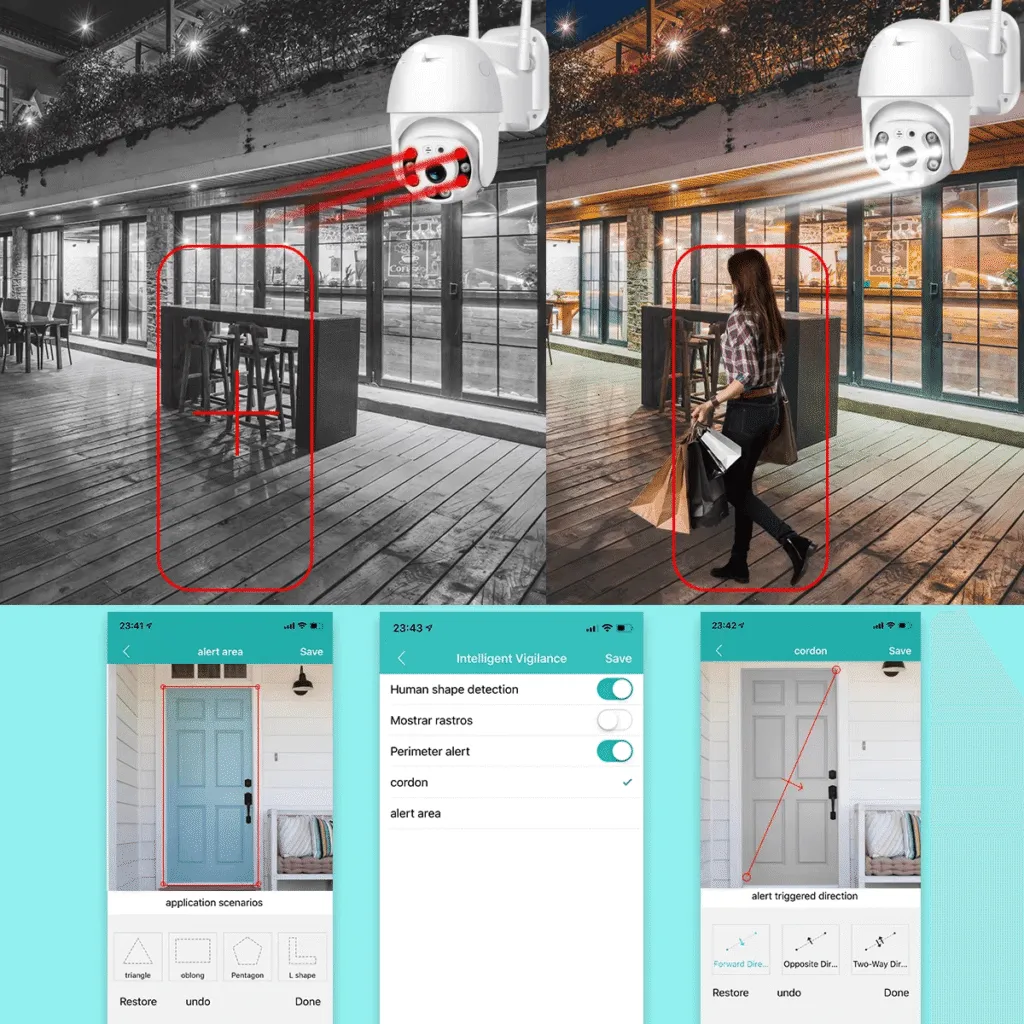 caméra cctv wifi