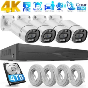 kits nvr poe de 8mp