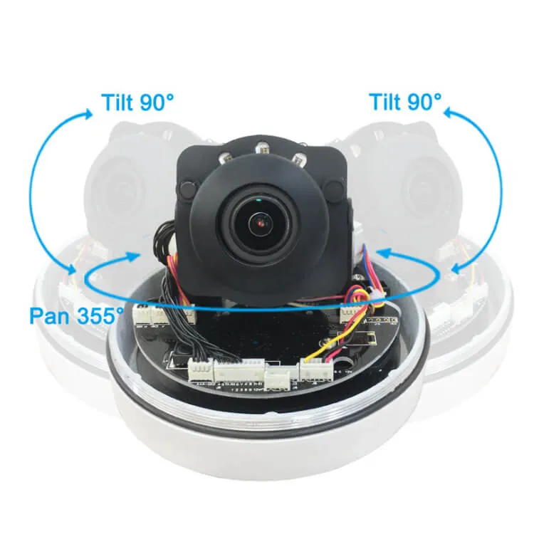 caméras cctv ip poe