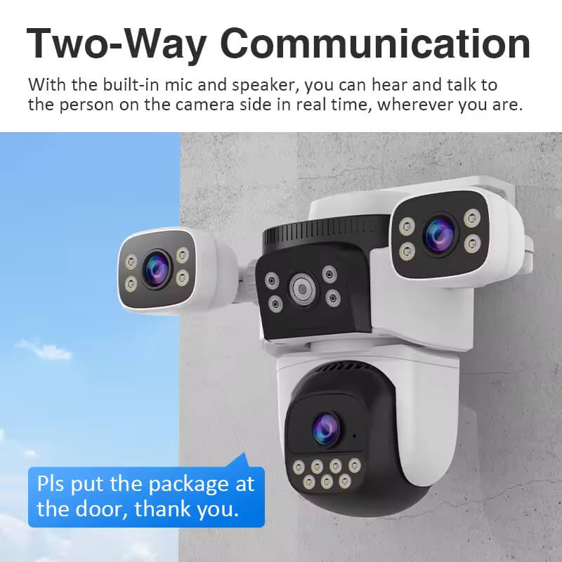 caméra ptz audio bidirectionnelle