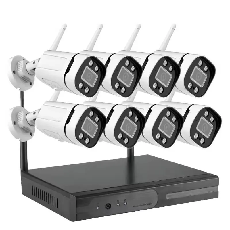 3MP 8チャンネル Wi-Fi NVR システム