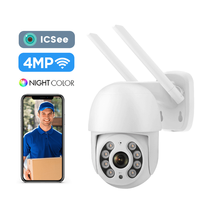 câmara exterior cctv sem fios