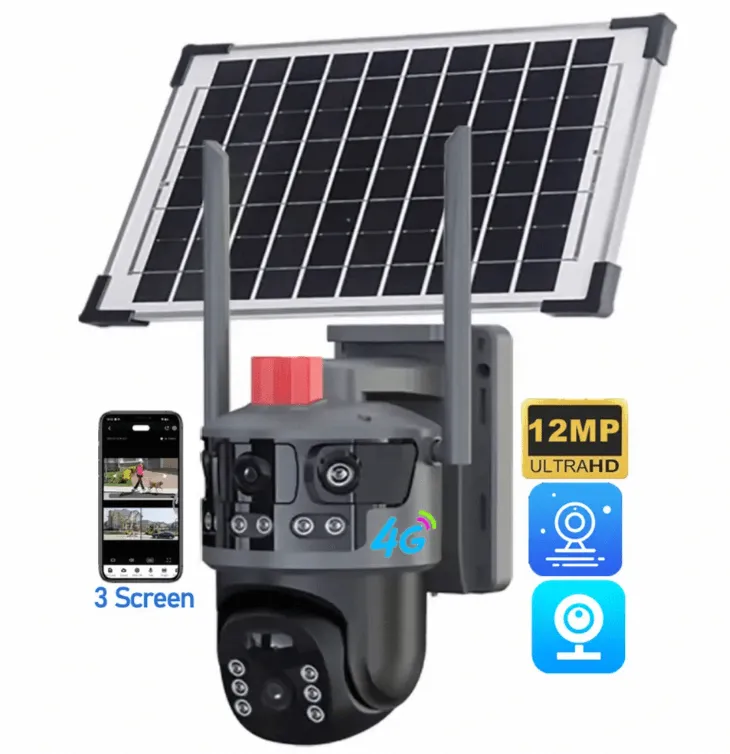 CCTVソーラーカメラ設置