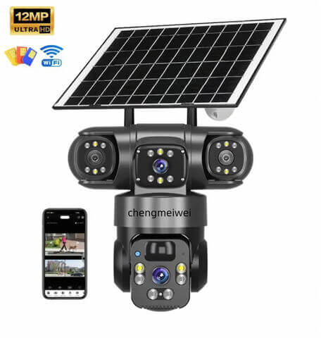 Advanced IP surveillance camera system showcasing Shenzhen's CCTV manufacturing excellence and technology innovation