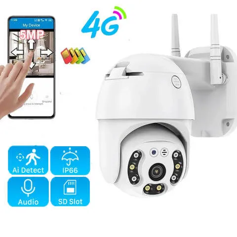 Sistema profissional de câmaras de segurança CCTV de um fornecedor chinês fiável que apresenta equipamento de vigilância de alta qualidade