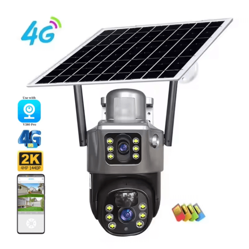 solar camera with sim card