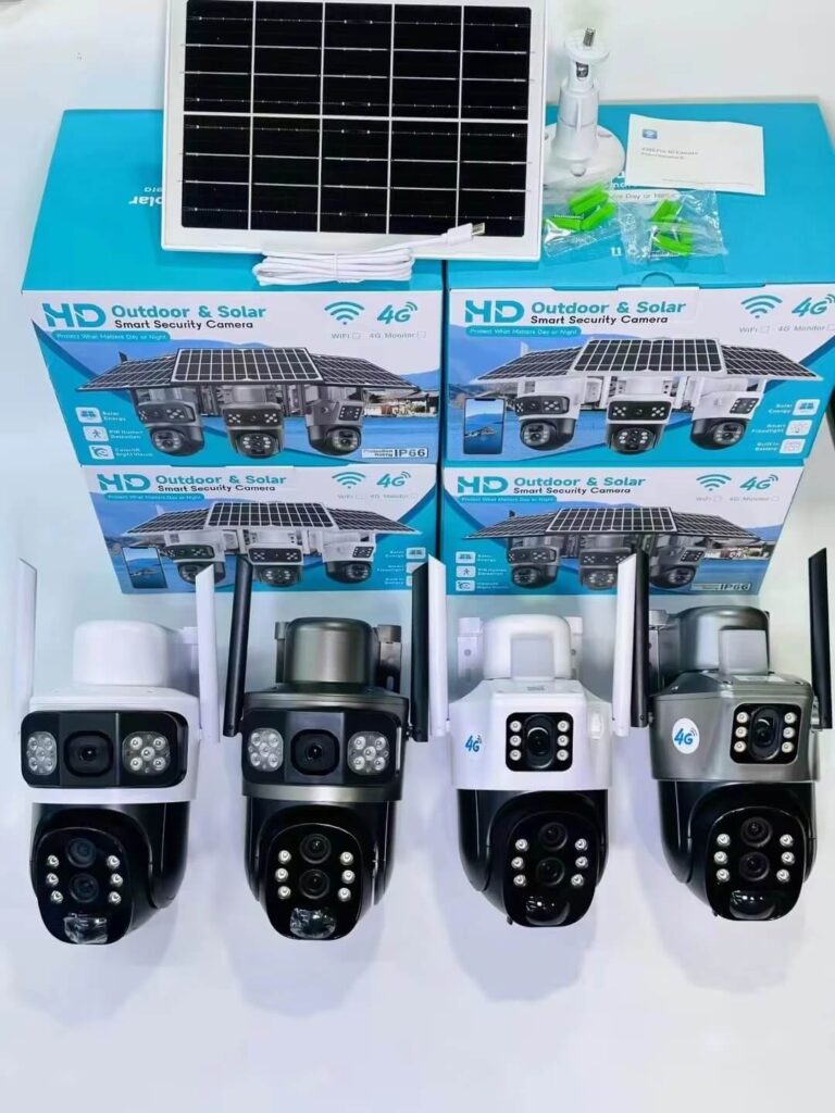 solar powered outdoor camera