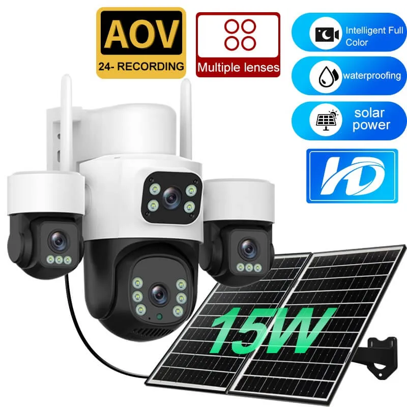 4レンズaovソーラーカメラ