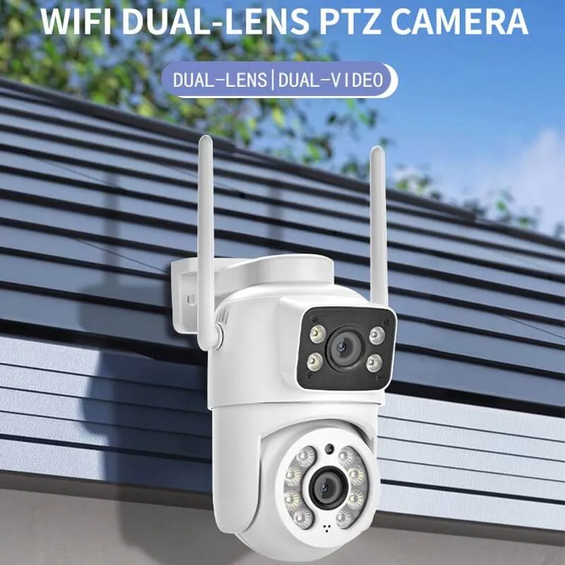 dual-lens ptz camera 4mp