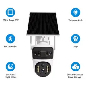 solar powered surveillance camera systems