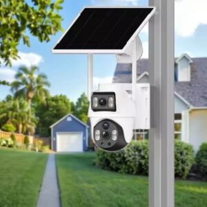 wireless solar powered surveillance camera