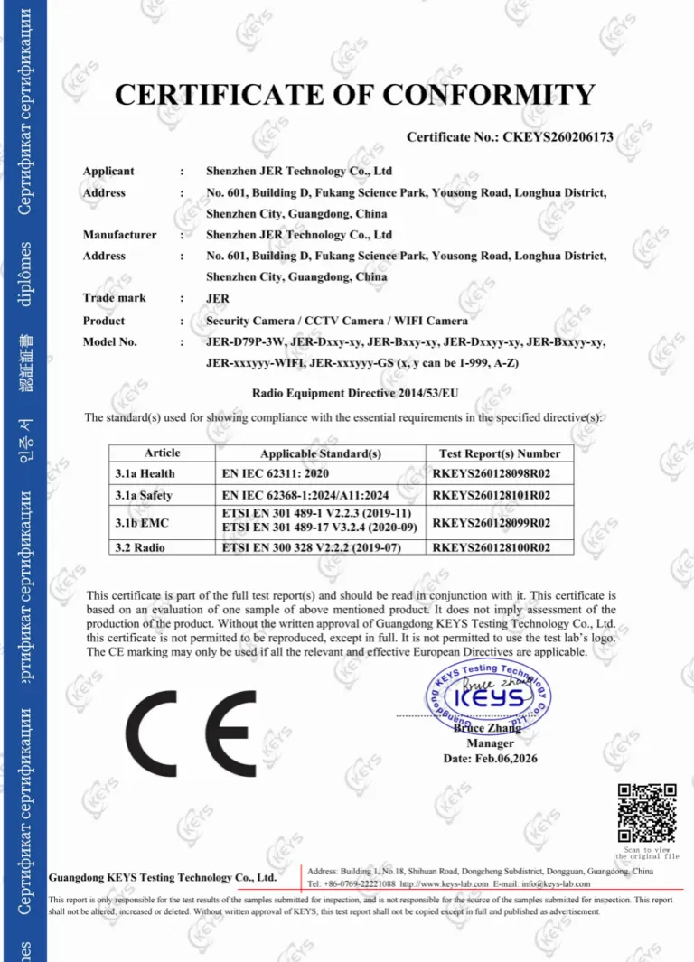 CCTV CAMERA CE